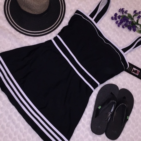 shore shapes swimdress with tummy control